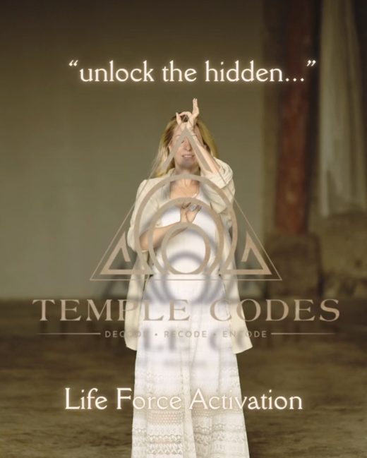 Promo-bild för workshopen Temple Codes & Blue Lotus Activation hos NEST